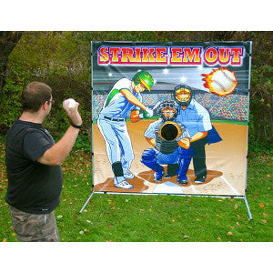 Twister Display Baseball Toss Game