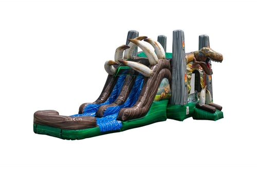 Jurassic Island Combo Moonwalk 30 ft. x13 ft.