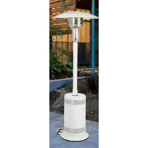 Gas Outdoor Patio Heaters, PC02 - White Patio Comfort Patio Heater