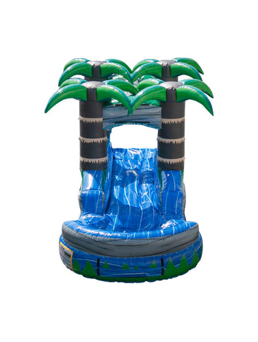 Blue Crush Tsunami Water Slide w/ Pool 32 ft. x11 ft. x18 ft.