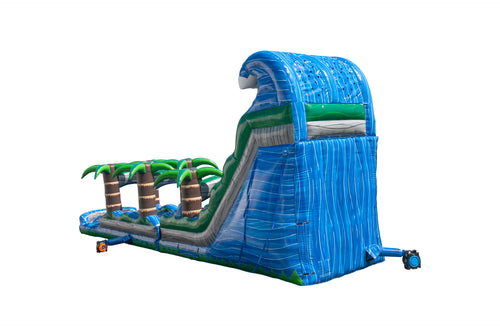 Blue Crush Tsunami Water Slide w/ Pool 32 ft. x11 ft. x18 ft.