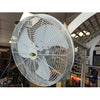 J & D Mfg ft. s Extreme Air Indoor/Outdoor UL507 Certified Wall, Celiling or Pole Mount Fan