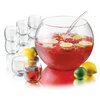 Punch Bowl Set Includes Ladle & 8 Punch Cups