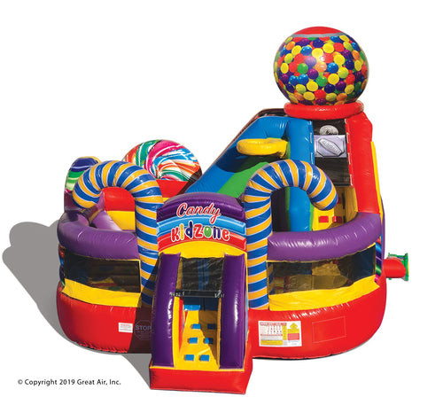 Candy Land KidZone Combo 16 ft. x16 ft.