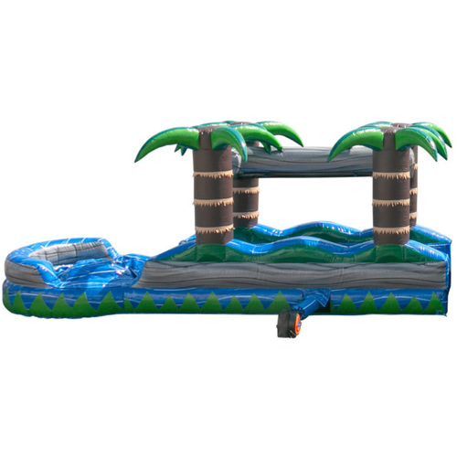 Blue Crush Tsunami Water Slide w/ Pool 32 ft. x11 ft. x18 ft.