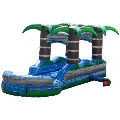 Blue Crush Tsunami Water Slide w/ Pool 32 ft. x11 ft. x18 ft.