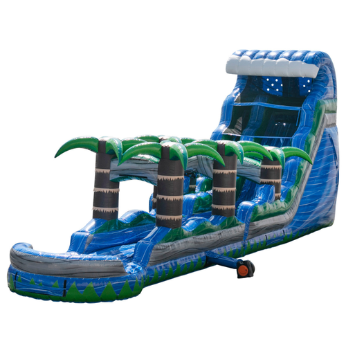 Blue Crush Tsunami Water Slide w/ Pool 32 ft. x11 ft. x18 ft.