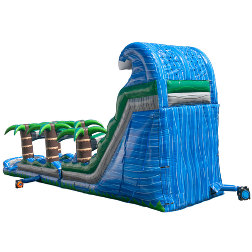 Blue Crush Tsunami Water Slide w/ Pool 32 ft. x11 ft. x18 ft.