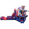 *NEW* Uncle Sam Moonwalk Combo Wet/Dry 30 ft. x 15 ft. x 20 ft.