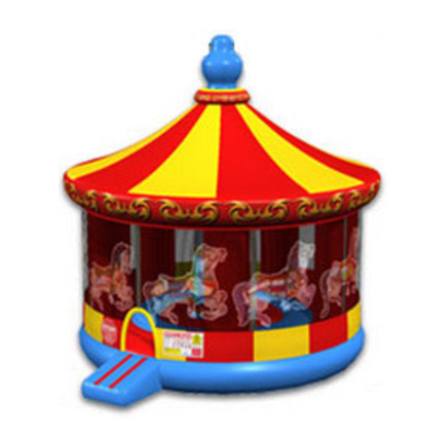N inflatables Cutting Edge 20 ft. Diameter Carousel Bouncer Inflatable