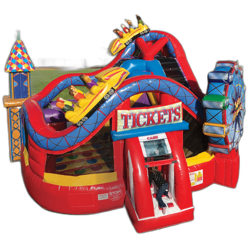 Midway Carnival Combo Moonwalk