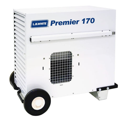 L.B. White Premier 170 Portable Forced Air Ductable Unit Heater