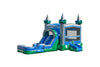 *NEW* Emerald Castle Combo Moonwalk Slide w/ Pool 26 ft. x13 ft. x14 ft.