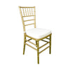 Gold Wood Ballroom Chair