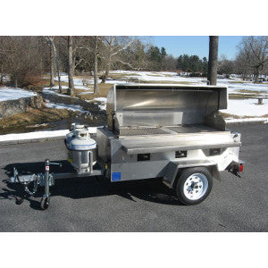 Blue Ridge Moutain Cookery CC1000, Towable Propane Grill