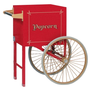 Gold Medal 18 in. Red Popcorn Cart