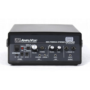 AmpliVox 50 Watt Stereo Amplifier PA System