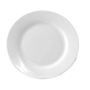 Progressive Pro. 6 1/2 in. Wide Rim, White Bread & Butter Plate