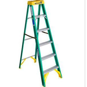 6 ft. Type II Fiberglass Stepladder