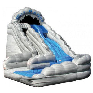 18 Foot Wild Rapids Slide with Pool